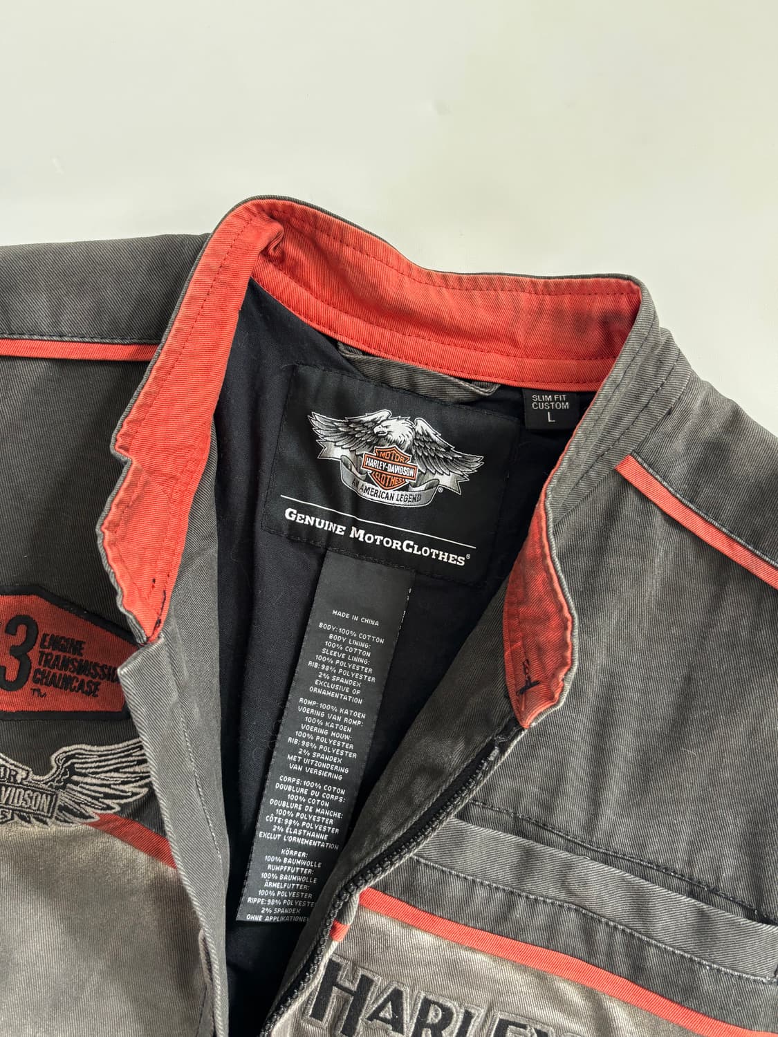 Harley Davidson 할리데이비슨 아이언 블록 자켓  상품이미지7