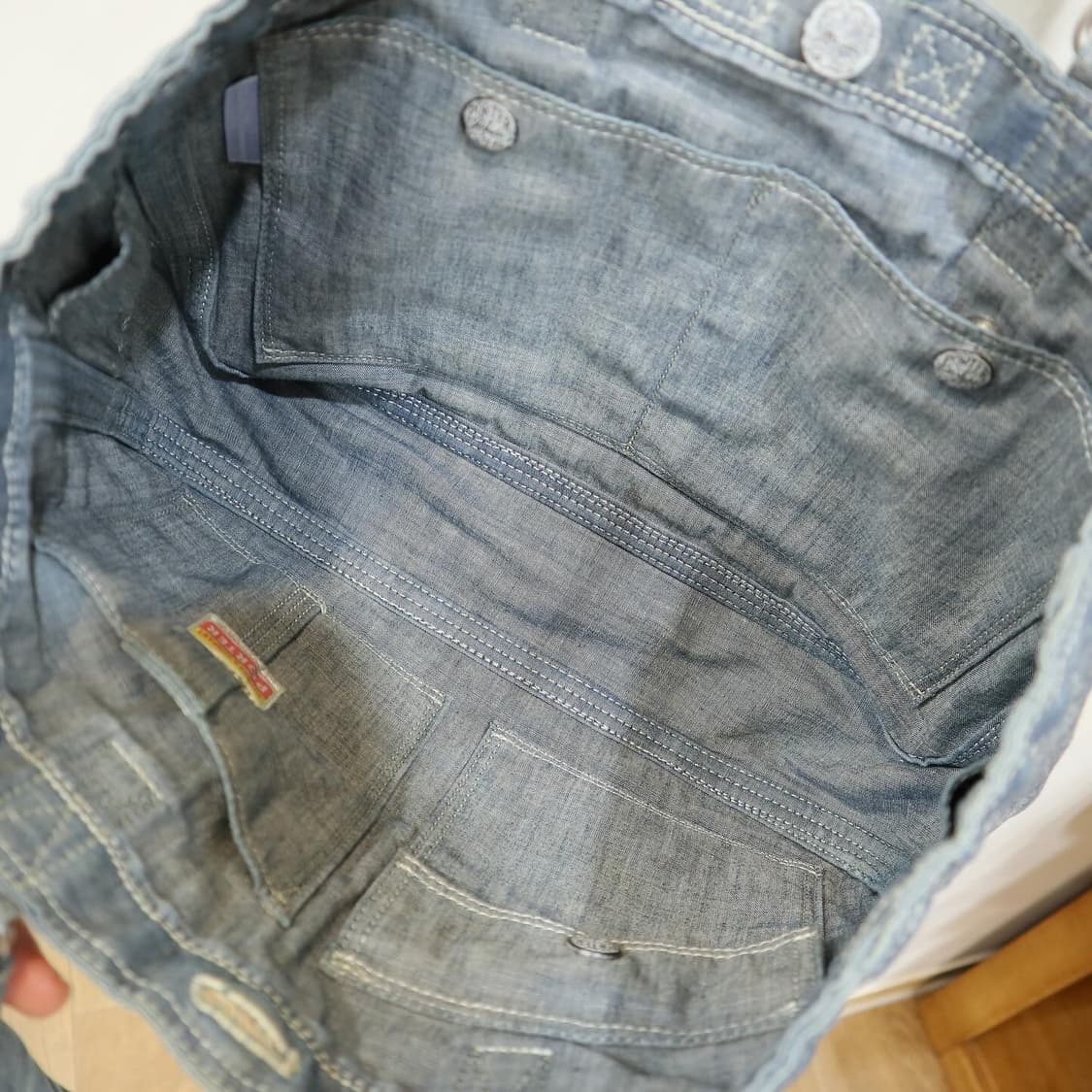 요시다포터 70주년 기념 인디고 토트백 상품이미지9