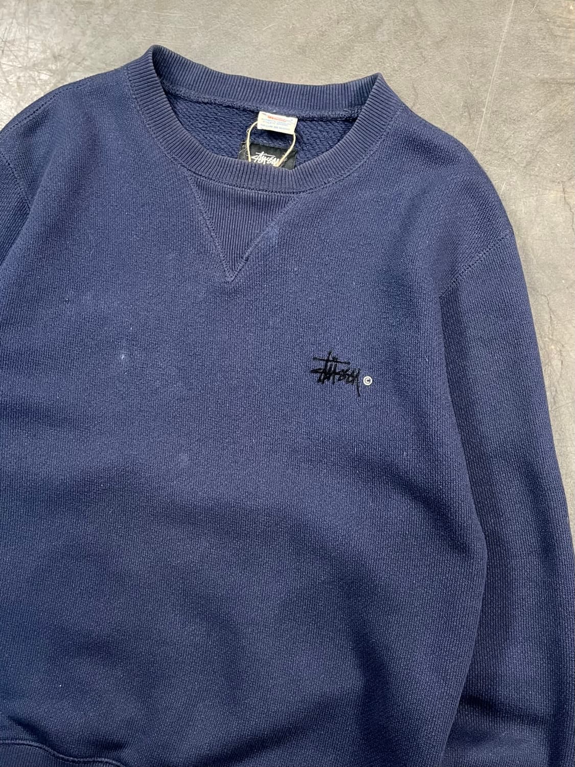 스투시 X 챔피온 스탁로고 스웻셔츠 상품이미지5