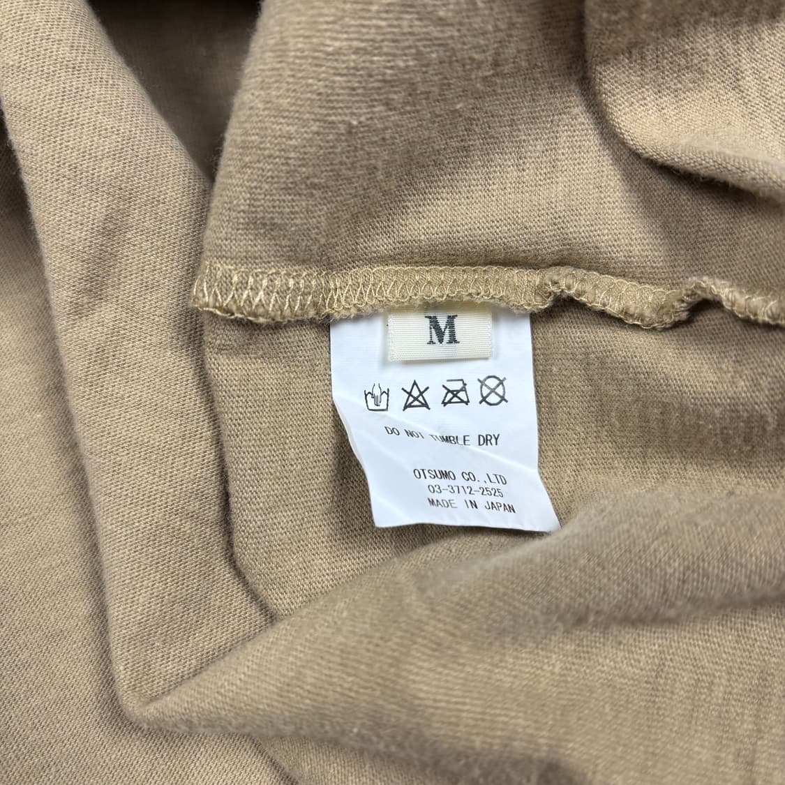 휴먼메이드 x 스튜디오 세븐 올리브컬러 슬리브 상품이미지4