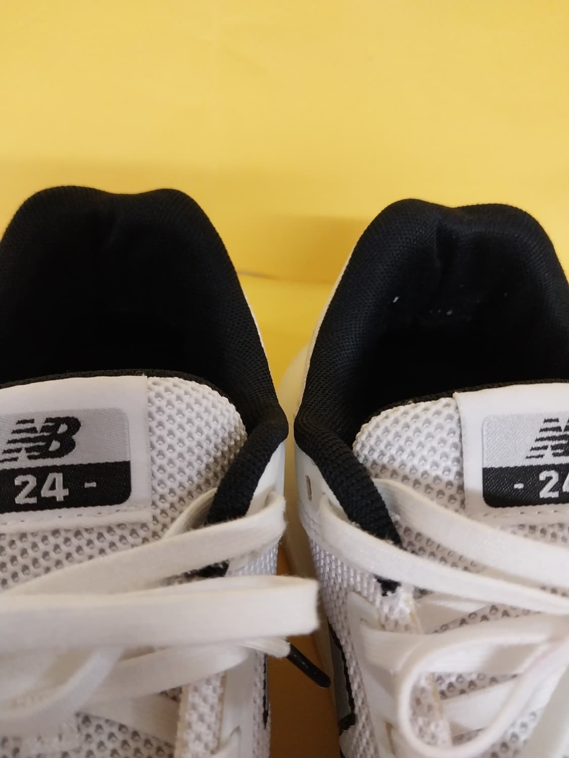 남성 뉴발란스 메쉬 화이트 런닝화, 운동화 (260) 상품이미지5