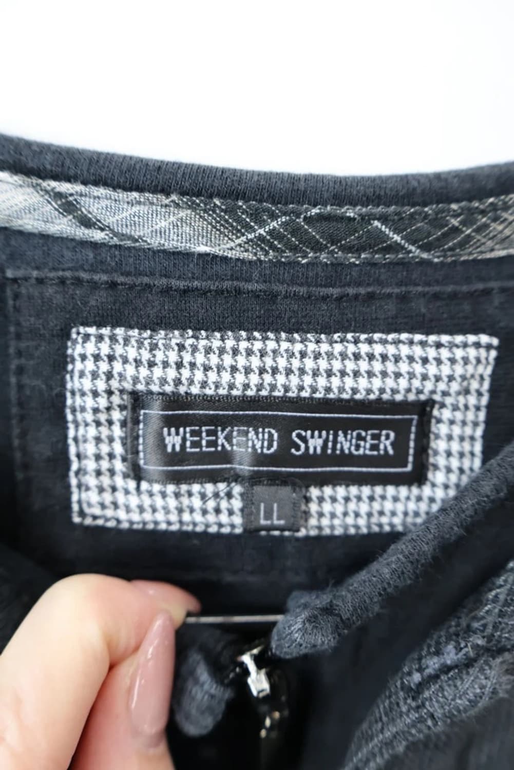 JPN Ribbed Zip Neck Top 상품이미지6