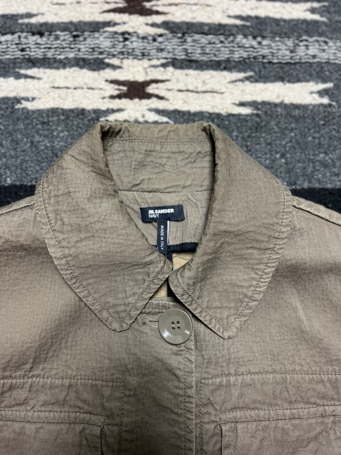 Jil sander navy long coat 상품이미지3