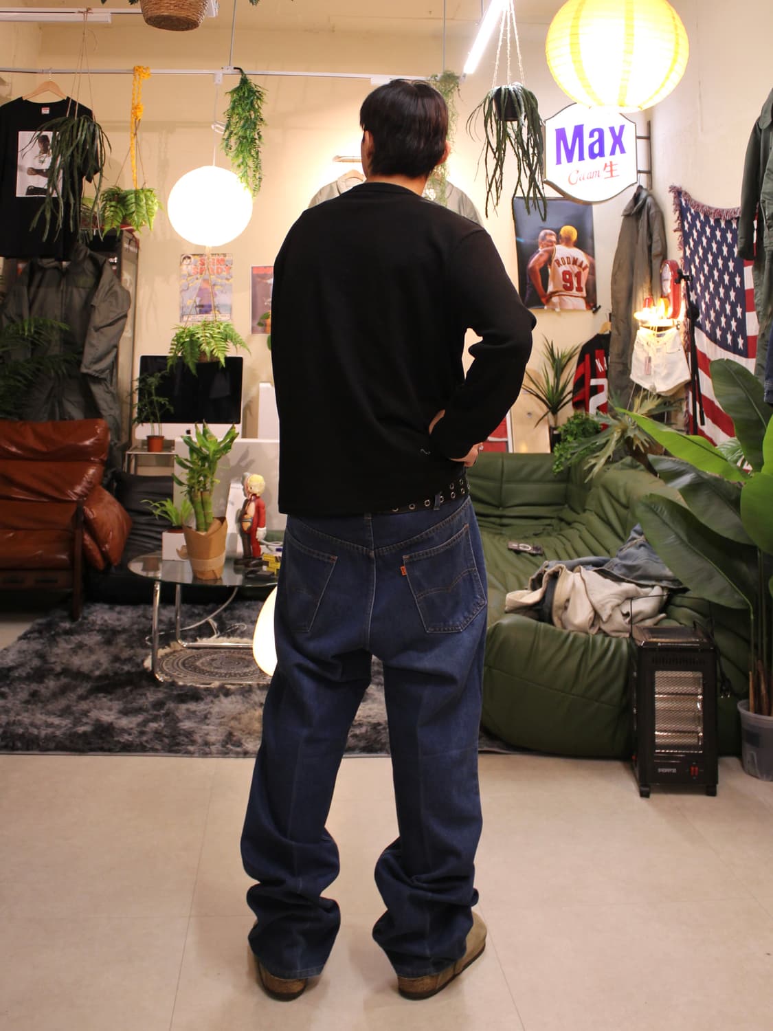 80s USA Levis 547 Orange Tab Boot Cut 상품이미지2