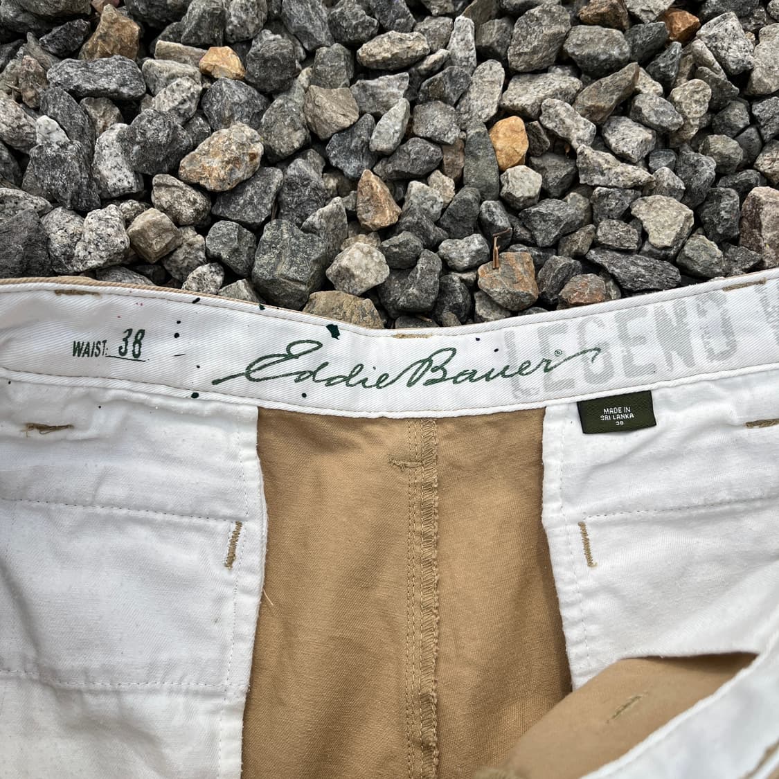 에디바우어 빈티지 페이팅 리메이크 팬츠 (실측확인) 상품이미지3