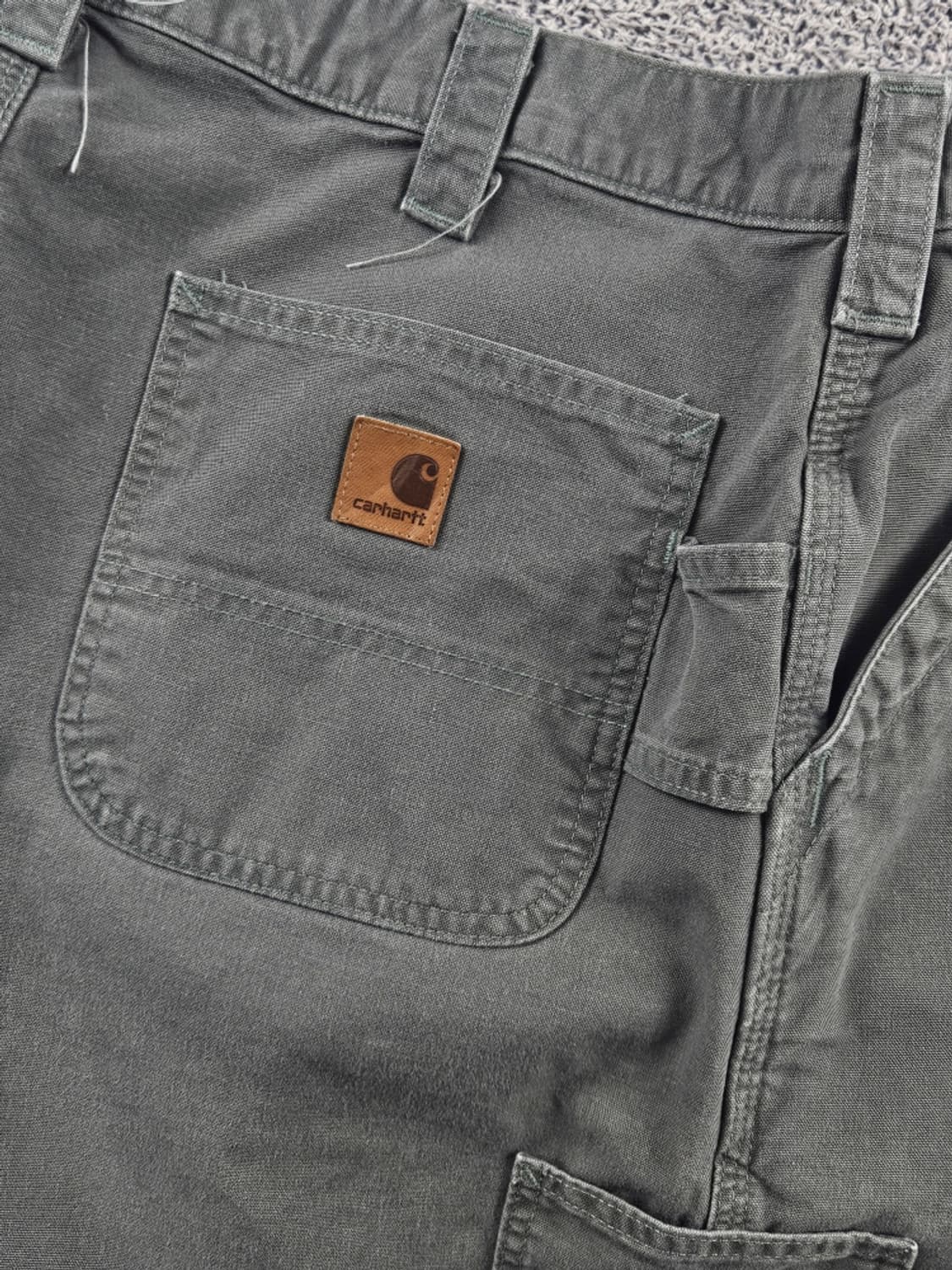 칼하트 캔버스 카펜터 워크 쇼츠 반바지 ( 36" ) / 11347 상품이미지8