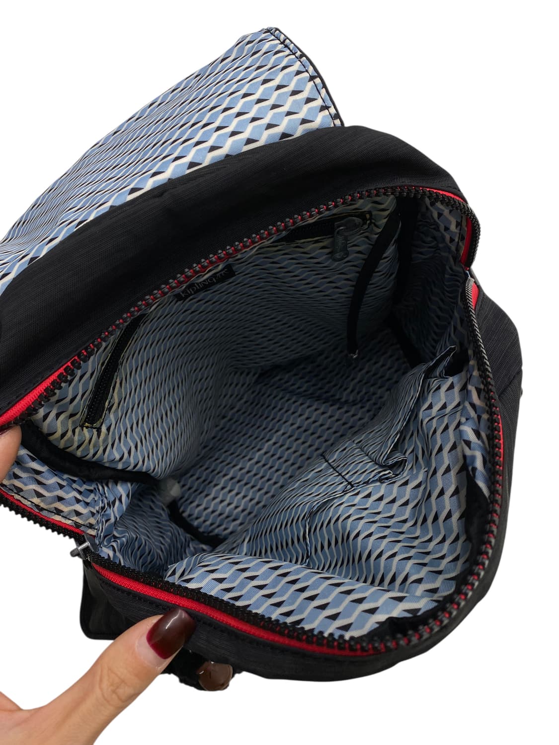 키플링 블랙 백팩 상품이미지3