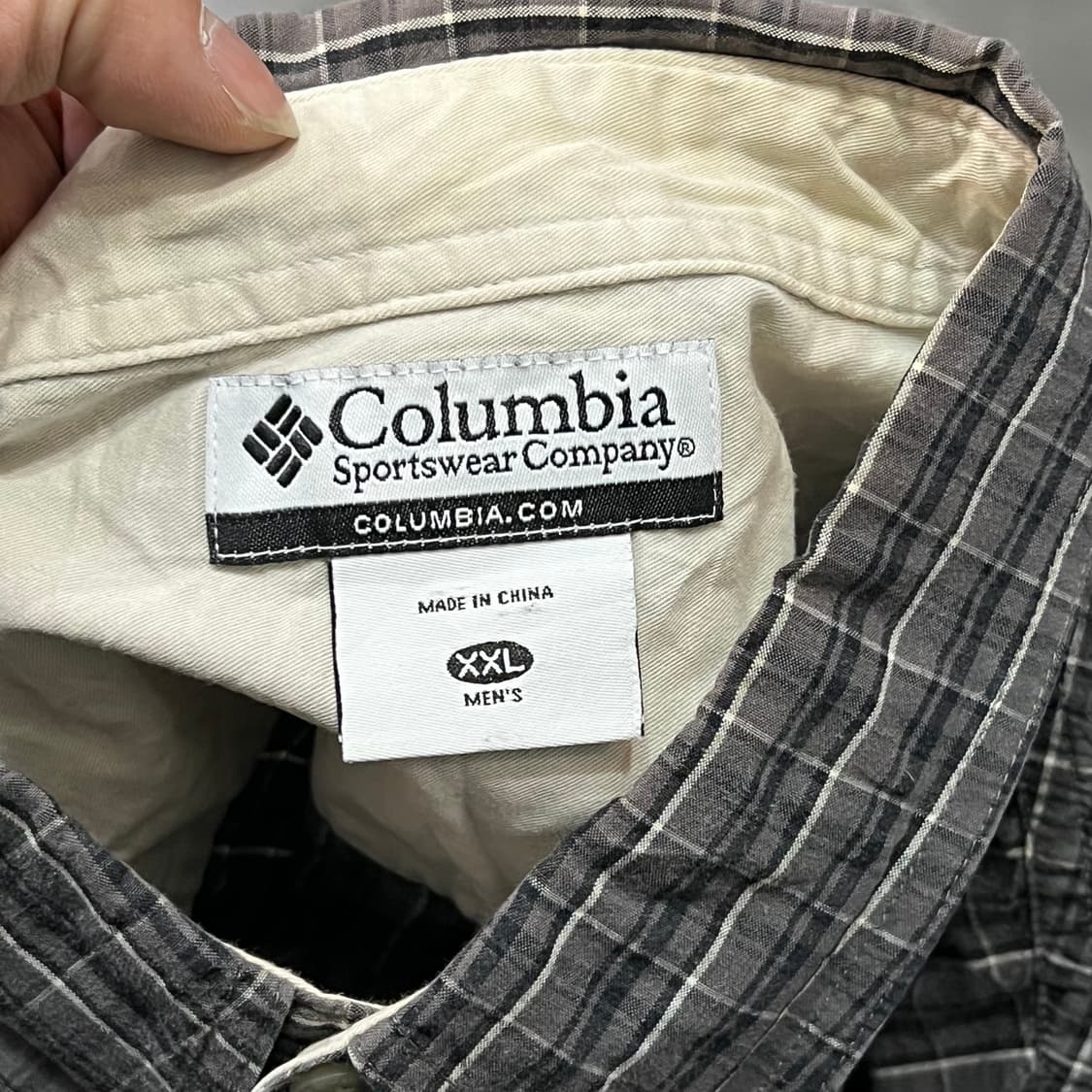  컬럼비아 체크 셔츠 y15027 상품이미지6