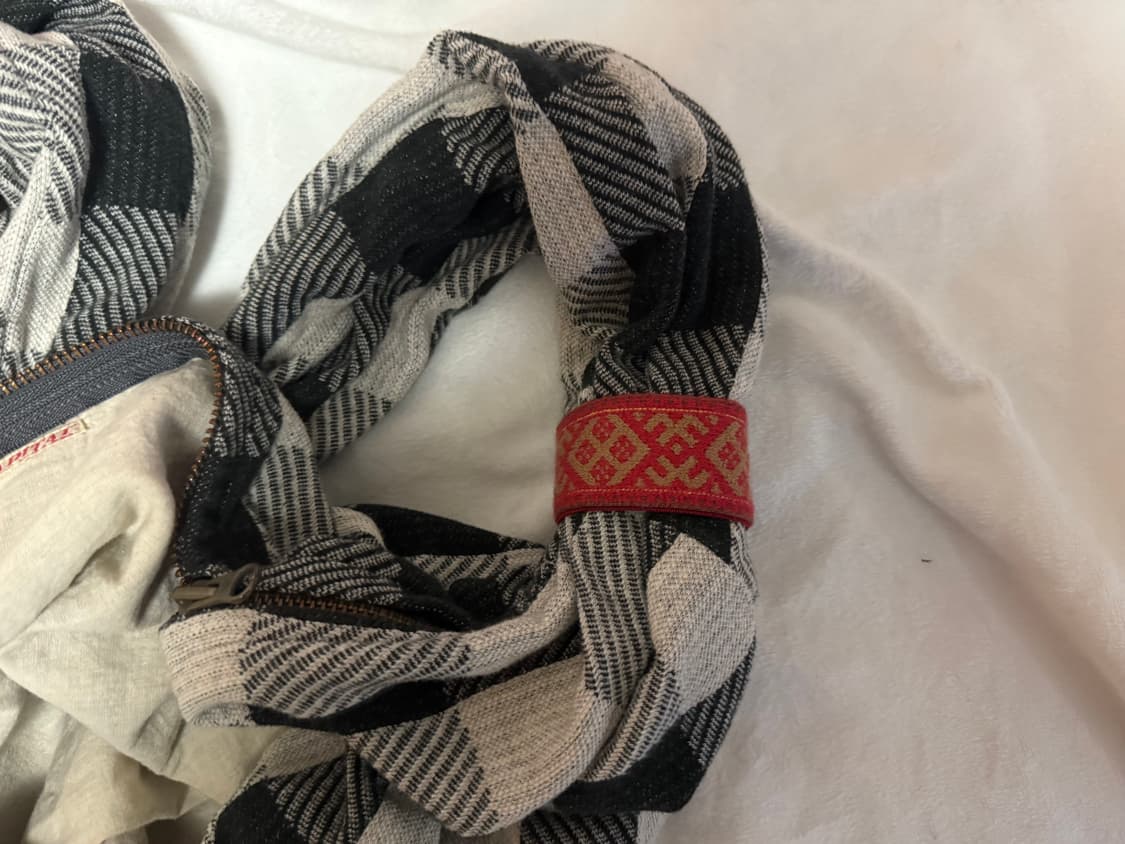 캐피탈 블록체크 스너프킨 백 상품이미지4