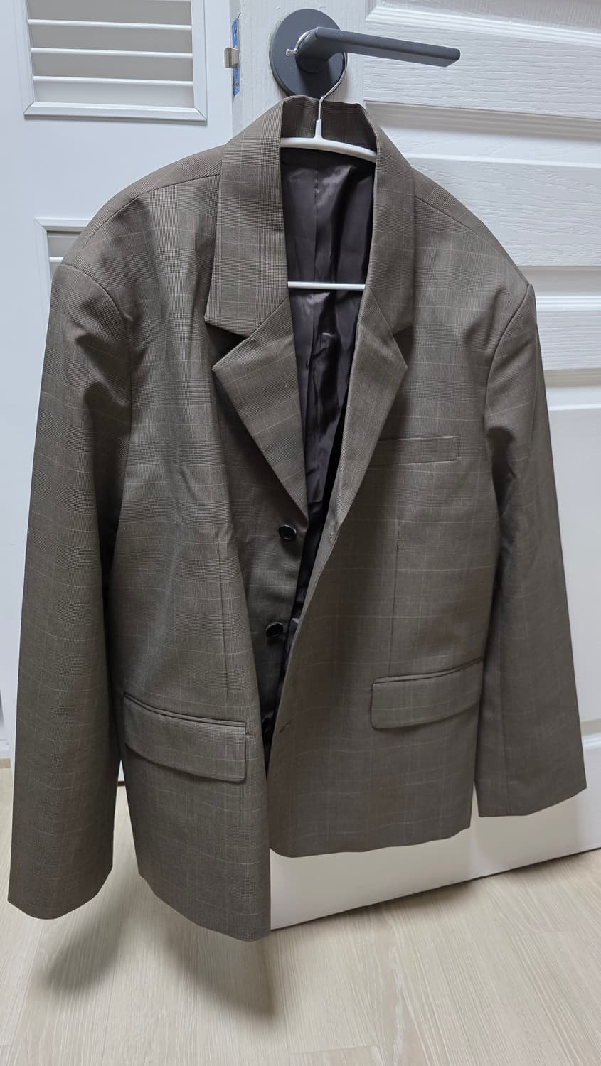 르마드 플레이드 테일러 자켓 상품이미지3