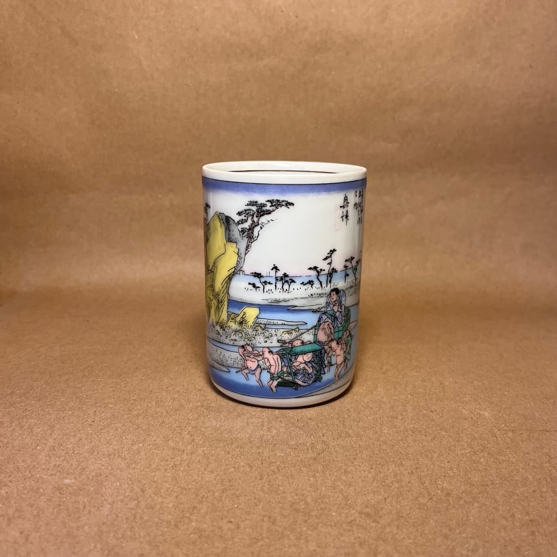 일본 전통 회화 프린트 유노미(湯呑み) 컵 5종 세트 상품이미지6