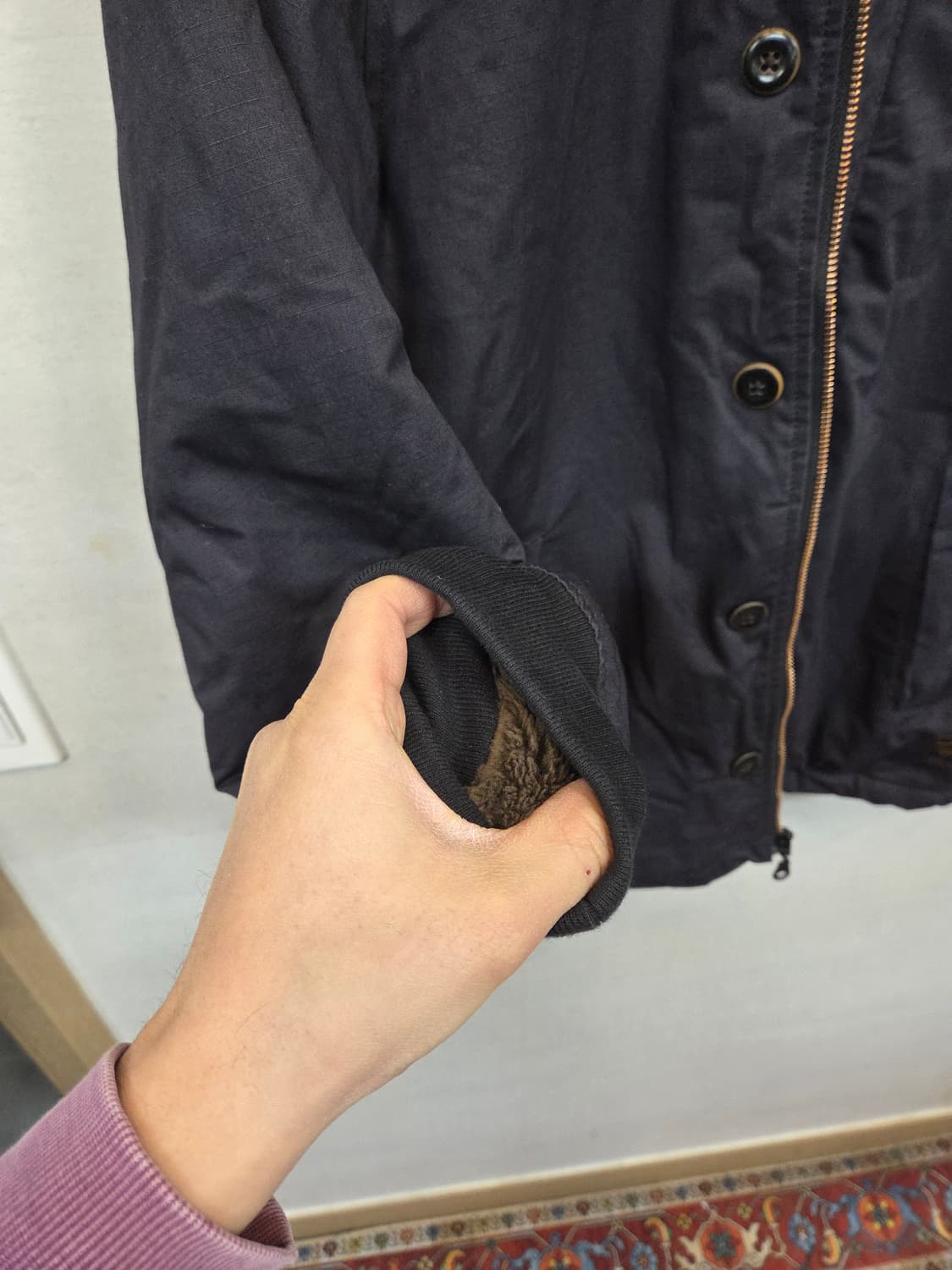 리바이스 빈티지 립스타 스케이드보딩 안감플리스 자켓 Lg 상품이미지9