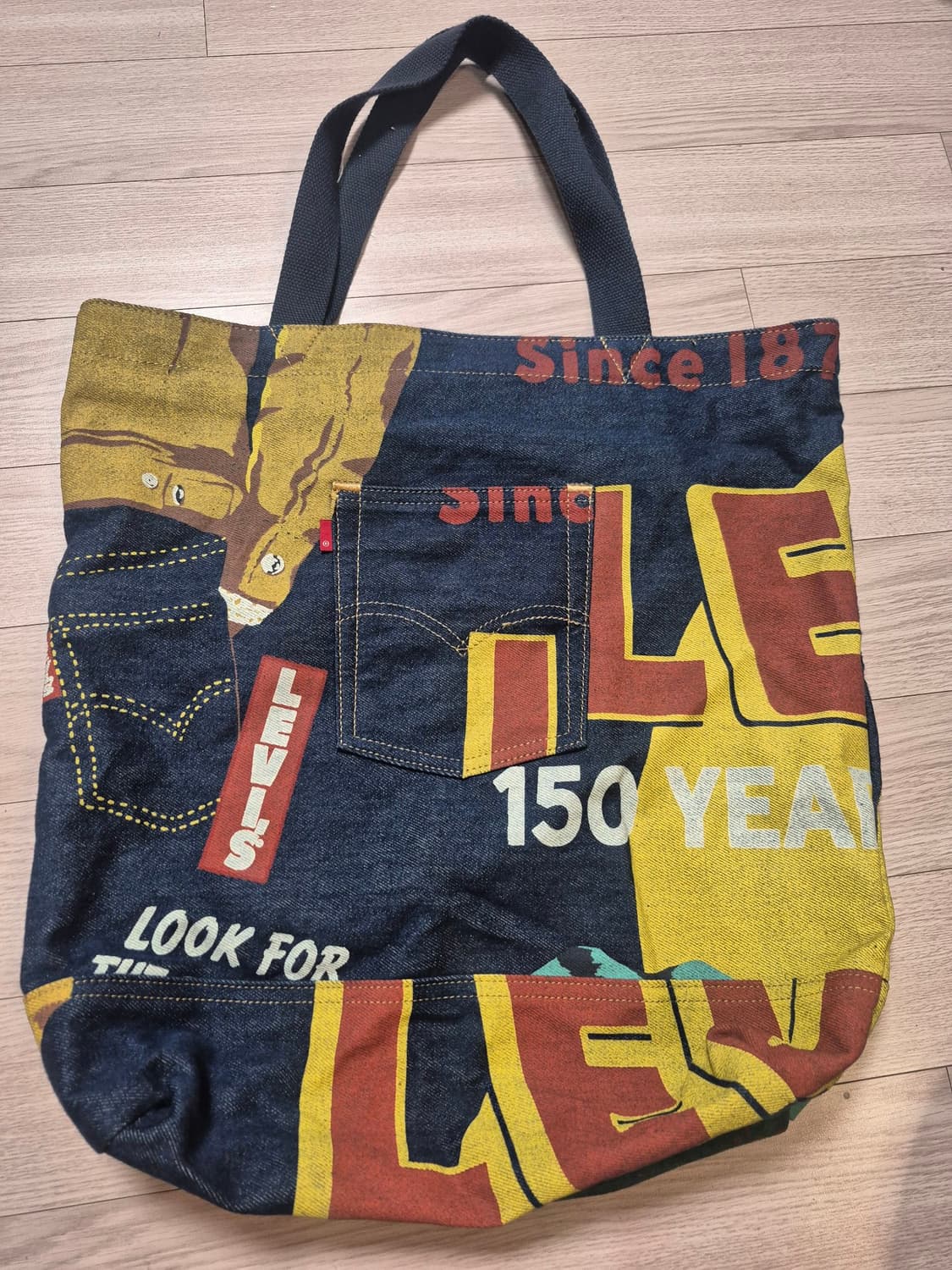 리바이스 150주년 기념 토트앤숄더백 상품이미지1