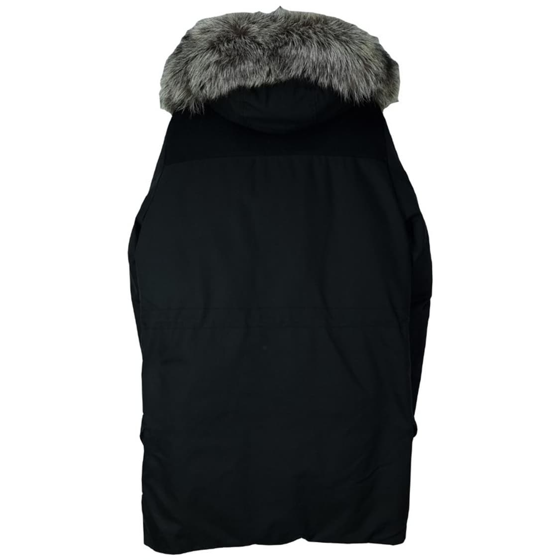 [커스텀멜로우] 폭스퍼 덕다운 야상 패딩 블랙 M17713 상품이미지3