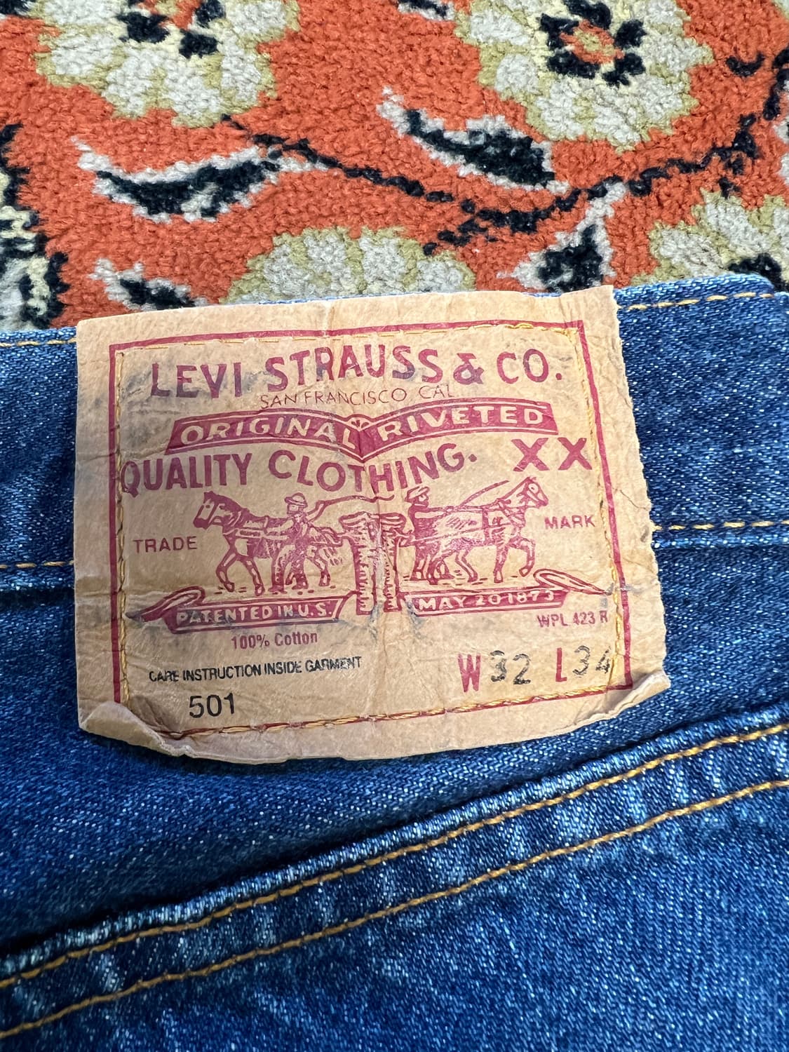 [29-30] 리바이스 빈티지 501 (Made in UK) 상품이미지4