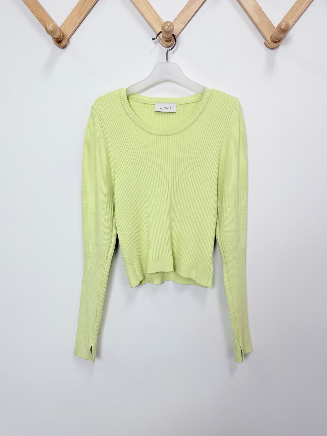 아위 볼륨슬리브 니트  상품이미지4