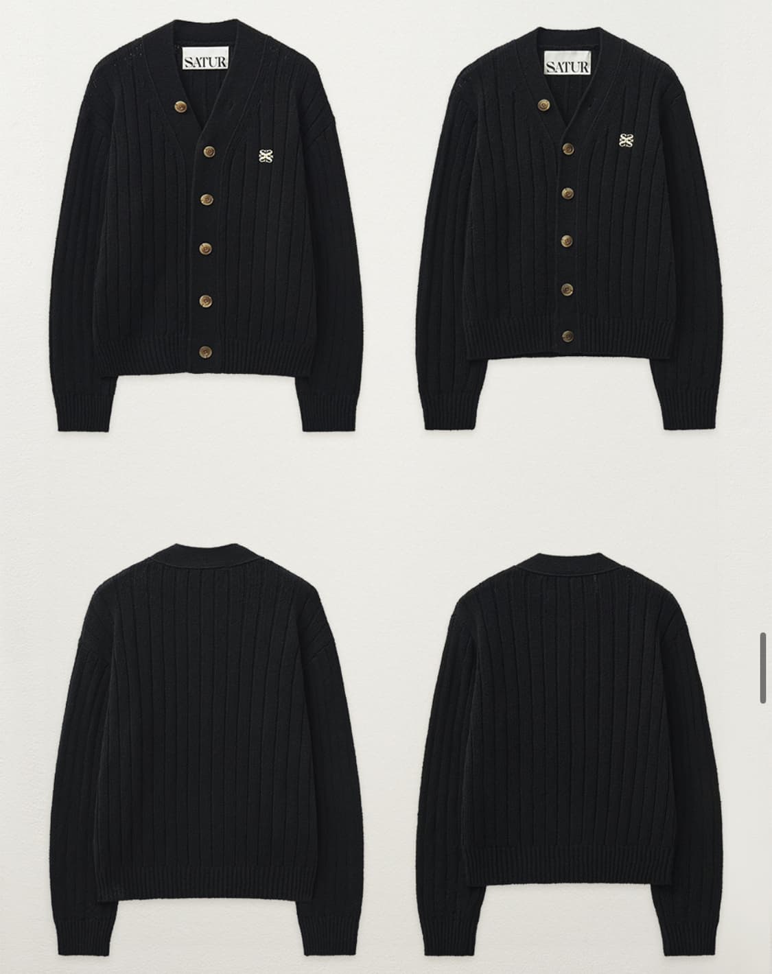 세터 가디건 L 네이비 상태 최상 <라이즈 착용 제품> 상품이미지2