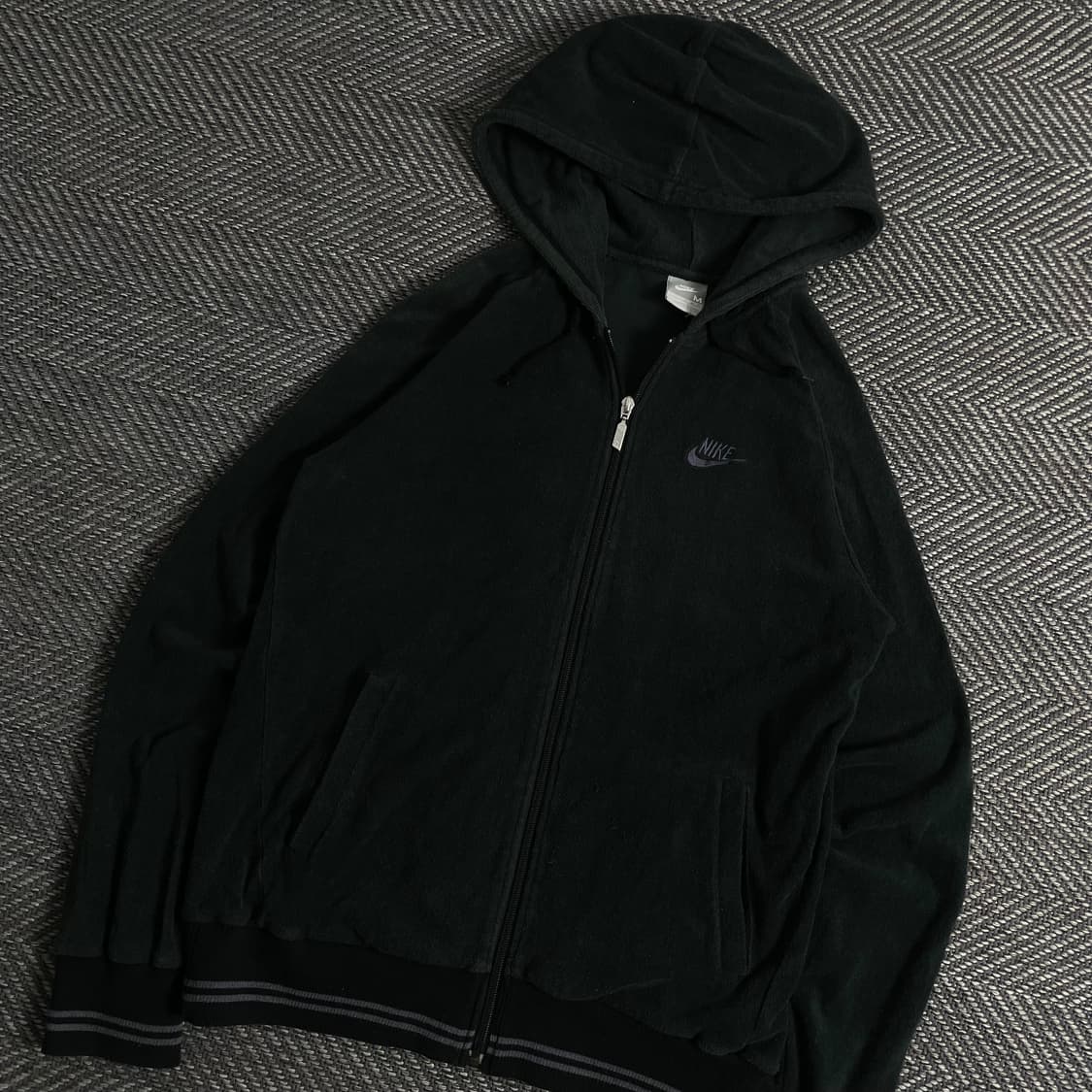 나이키 퓨추라 로고 벨벳 후드 트랙탑 져지 y 3087 상품이미지1