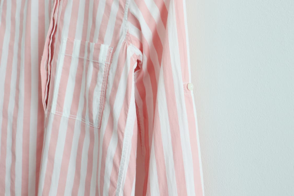 Gap pink stripe shirt 상품이미지3