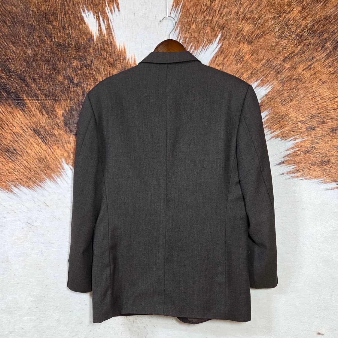 오스틴 리드 브라운 모소재 오버핏 블레이저 자켓 상품이미지4