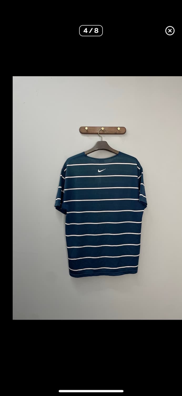 나이키 올드스쿨 스우시 스트라이프 반팔 A2419 상품이미지4