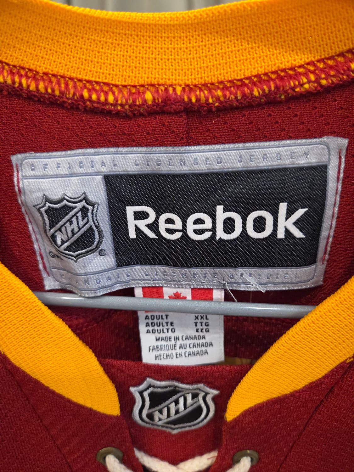 ​[극미중고/XXL] NHL 캘거리 플레임스 2011 헤리티지 클래식 상품이미지3