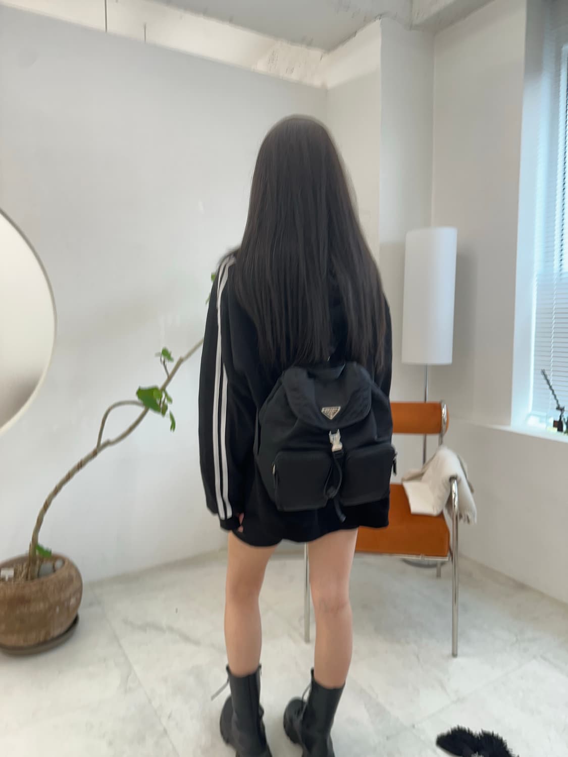 [A+ 정품] 프라다 투포켓 백팩 신형 스몰 상품이미지10