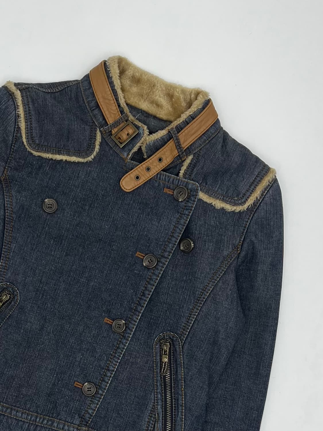 빈티지 퍼 쉐르파 자켓 상품이미지2