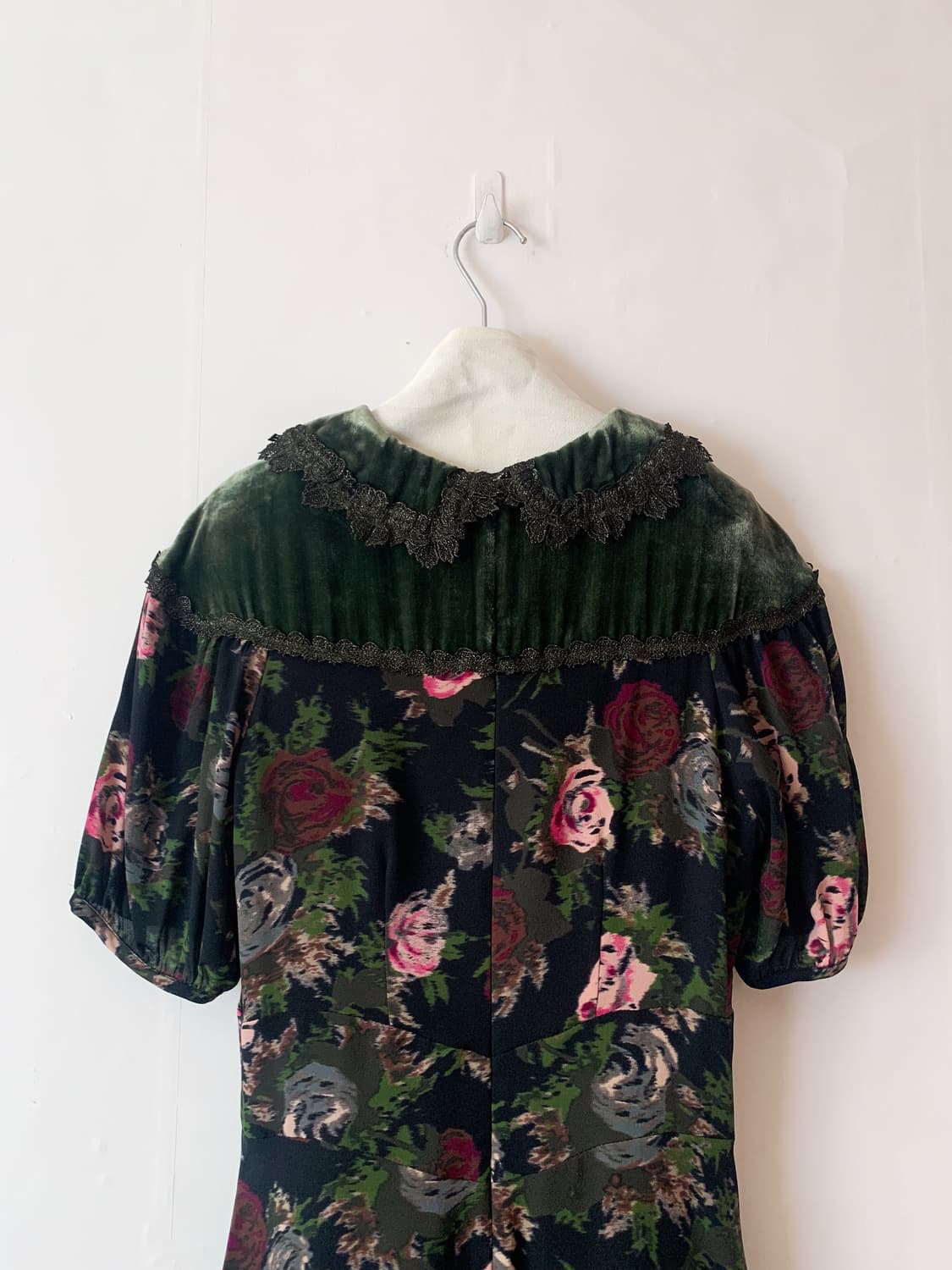 [US4] 안나수이 2017 F/W 플로럴 실크 드레스 상품이미지4