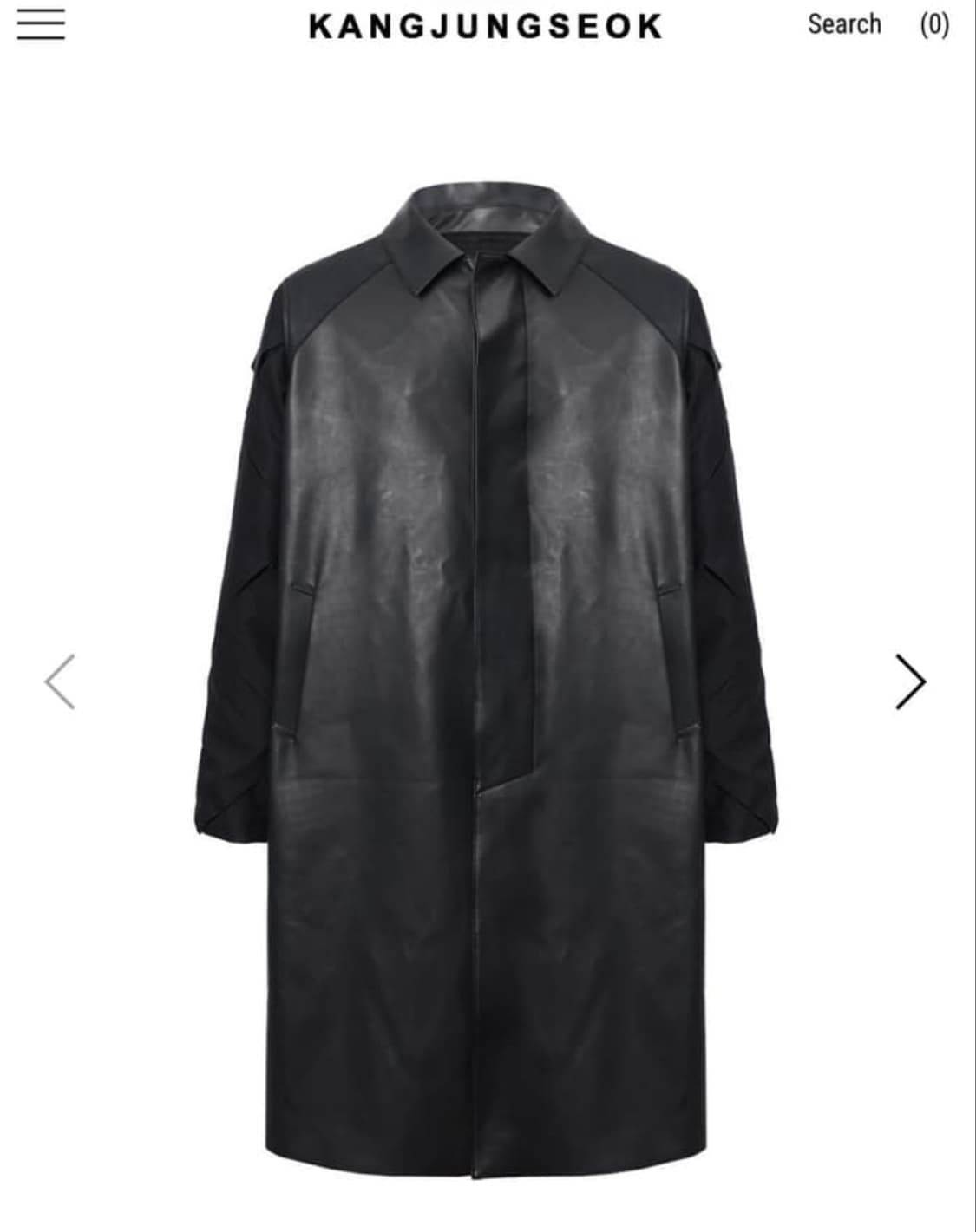 강정석 오리가미 래더코트 1size 상품이미지1