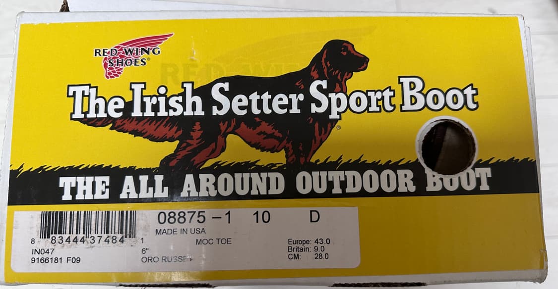 택포)레드윙 목토 8875 오로러셋 us10 280 판매 상품이미지8