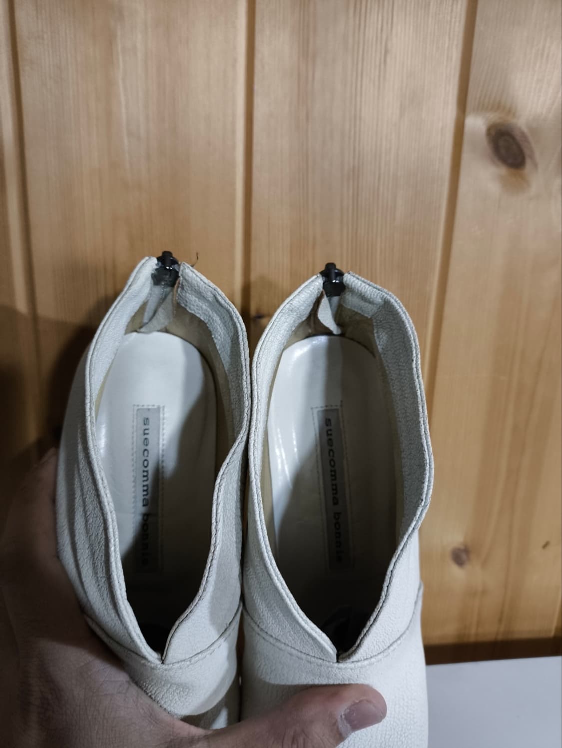 38 240mm 슈콤마보니 소가죽 부츠  상품이미지6