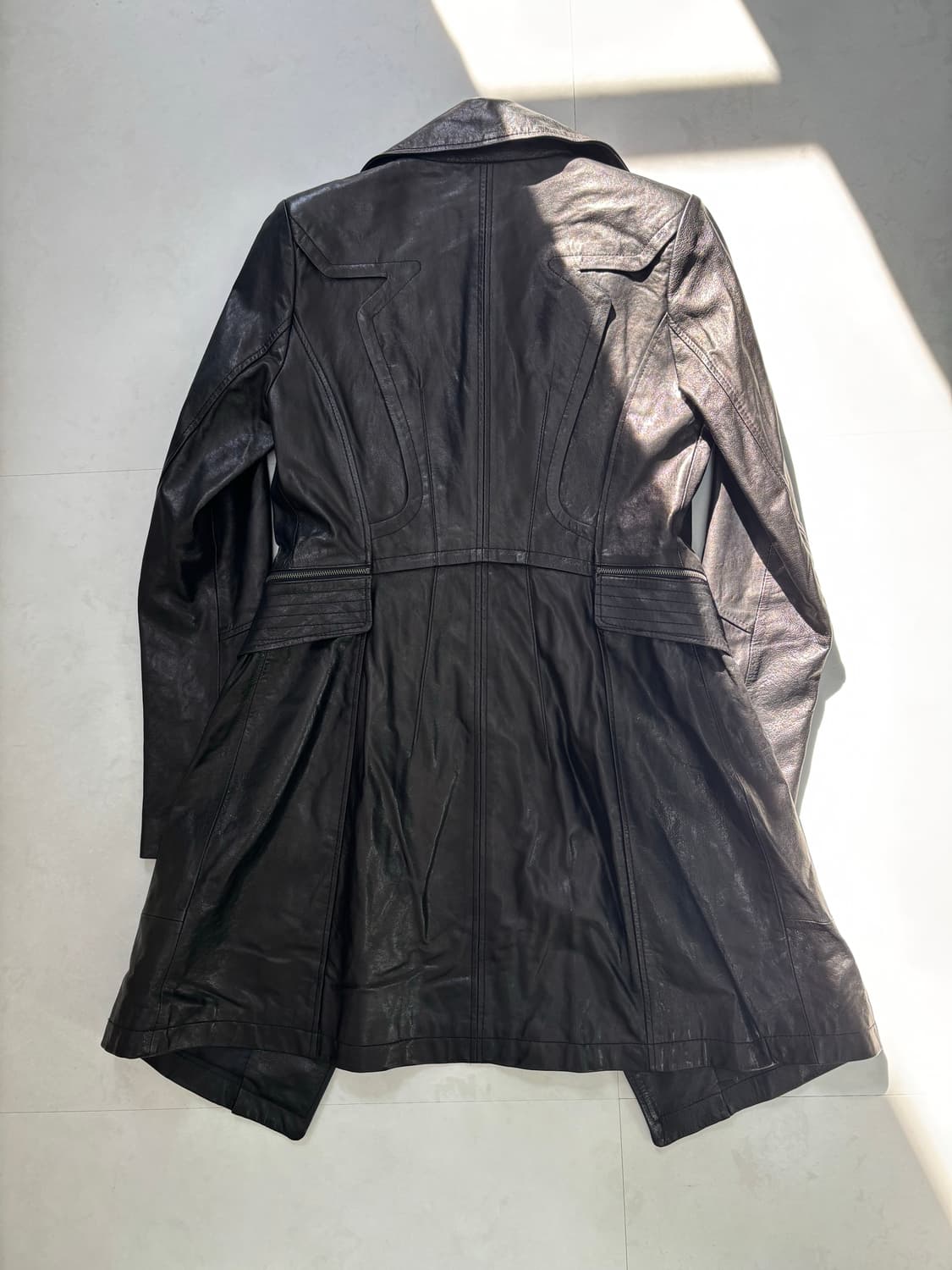 SOFT MID LEATHER JACKET 상품이미지8