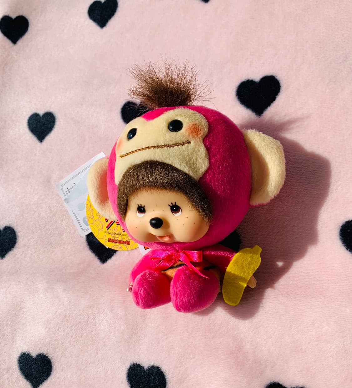 ❌판매완료❌🐵몬치치X차메코 한정 콜라보 인형 키체인 상품이미지5