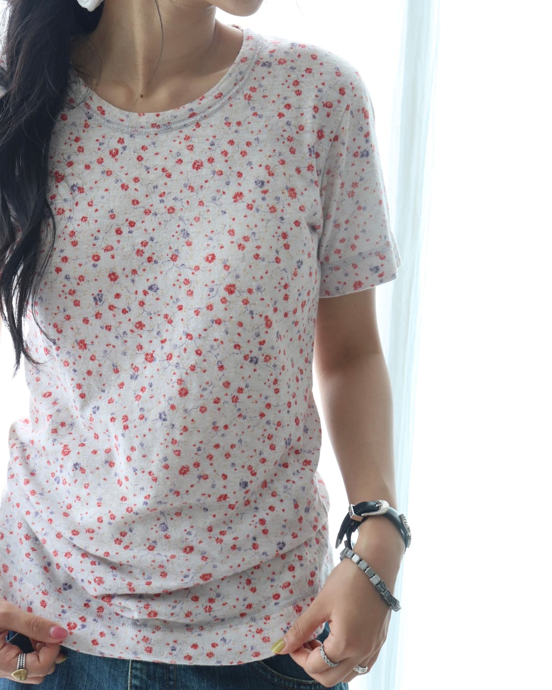 [45rpm] Petit Floral T-Shirt 상품이미지2