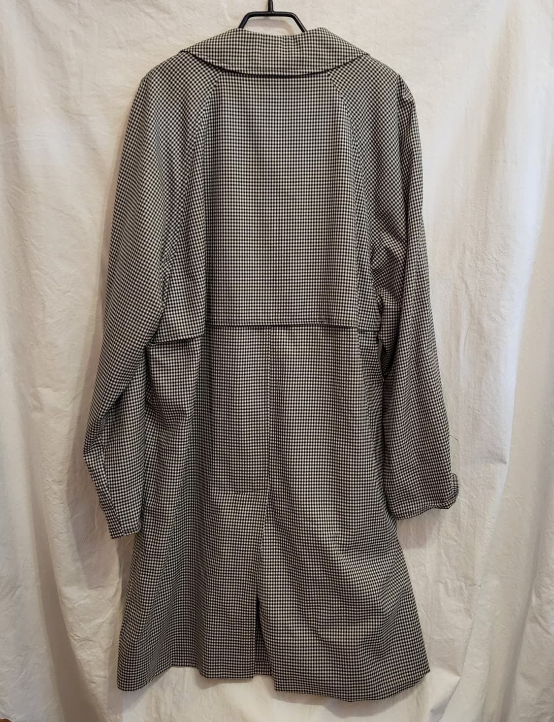 버버리 정품 깅엄체크 패턴 트렌치 코트 바바리 자켓 상품이미지9