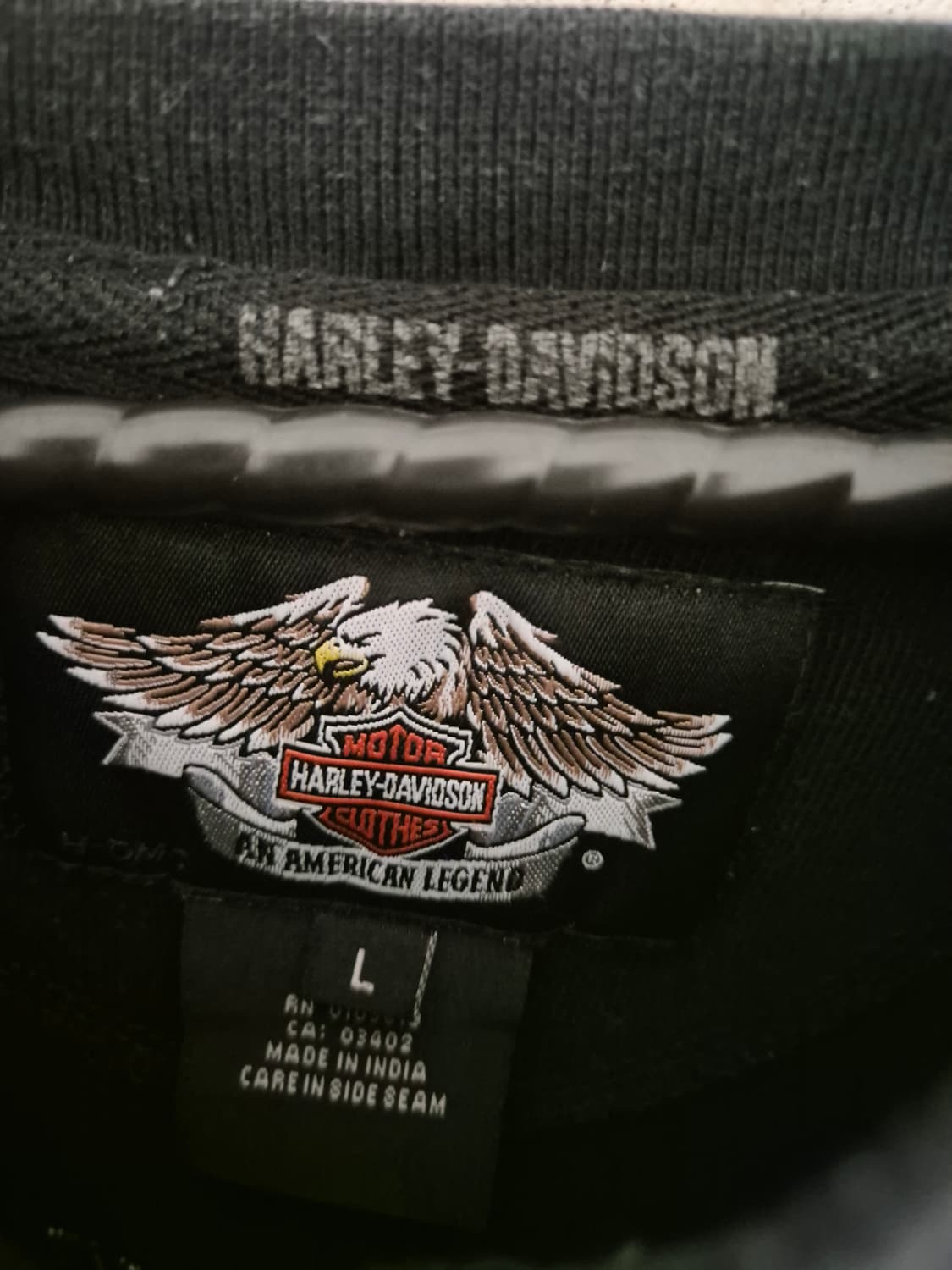 [해외L]할리데이비슨 빈티지 맨투맨 Men 상품이미지6