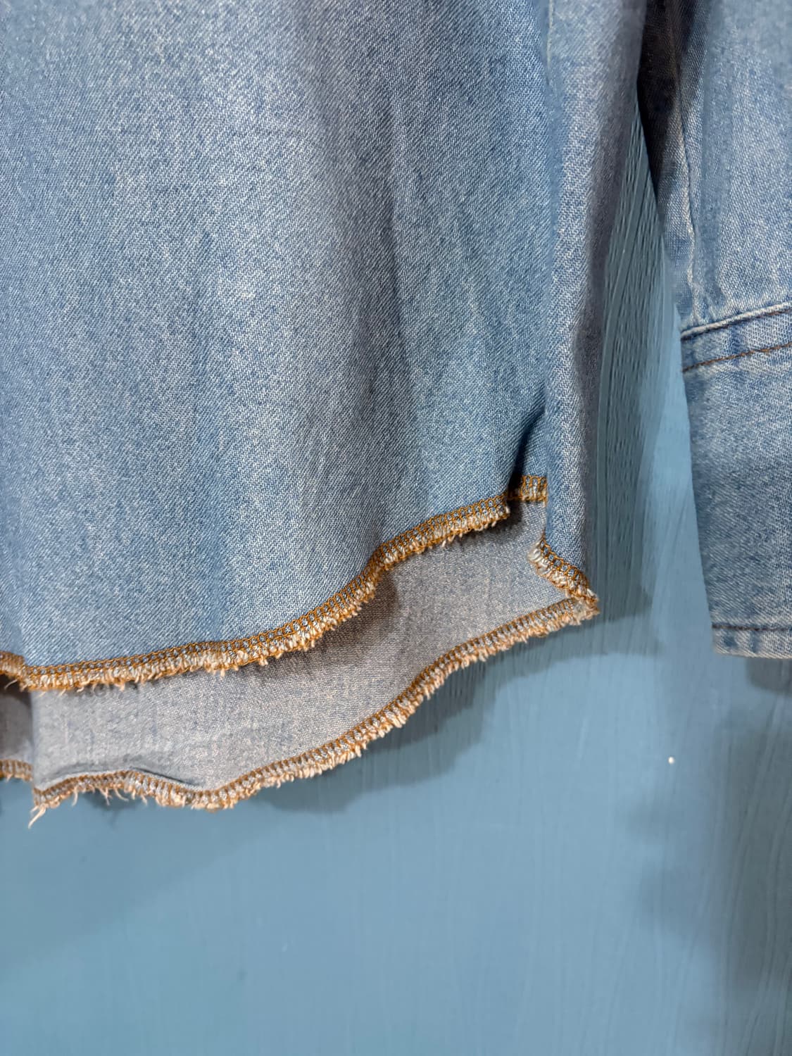 00‘s Wrangler Denim Western Shirt. 상품이미지8