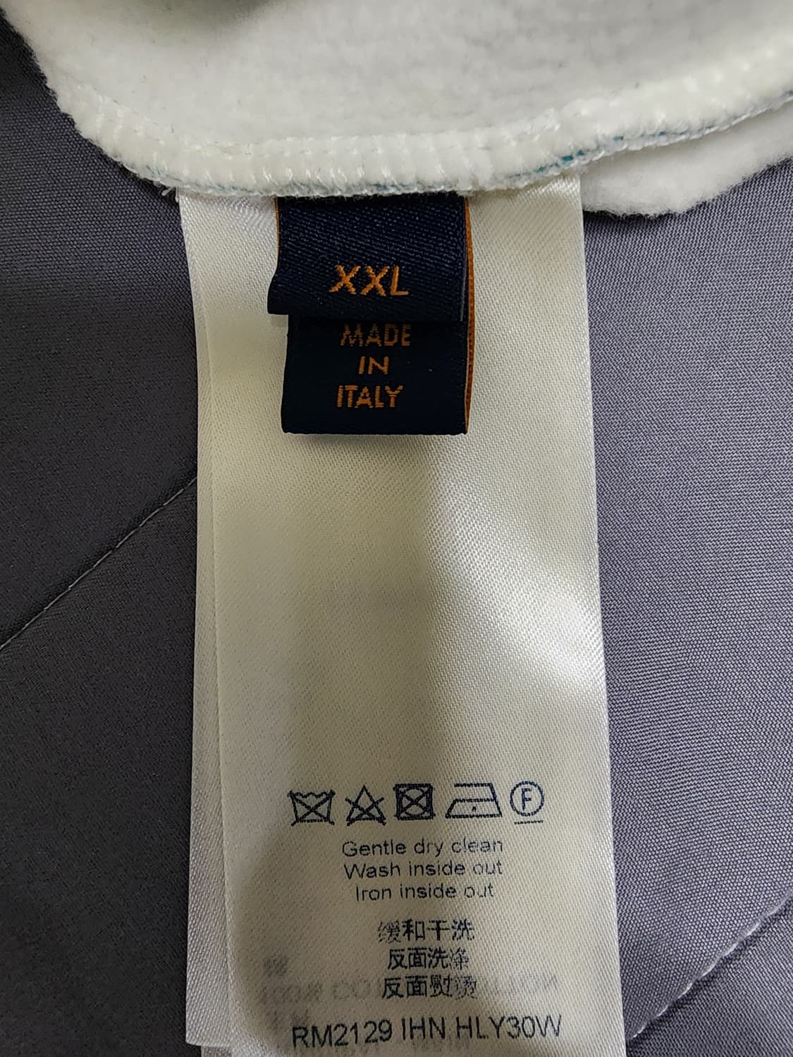 루이비통 다미에 체크 맨투맨 티셔츠 XXL 105-110사이즈 상품이미지3