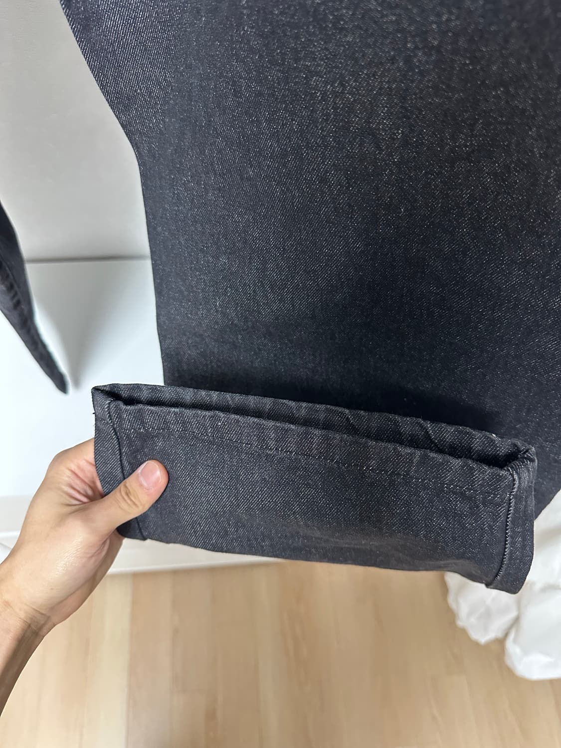 다임 인디고 배기 데님 팬츠 36 급처 상품이미지9