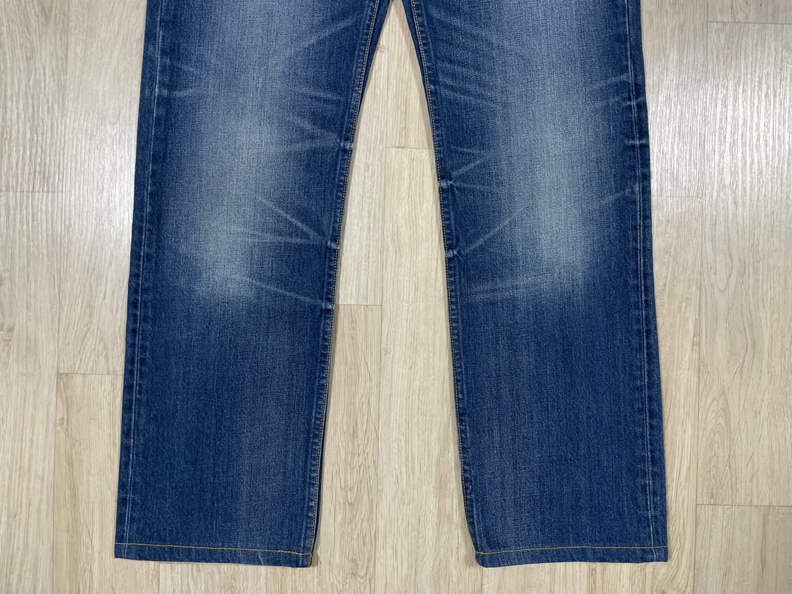 32) 00's 리바이스 매장판 502 일자핏 워싱 데님팬츠 상품이미지7