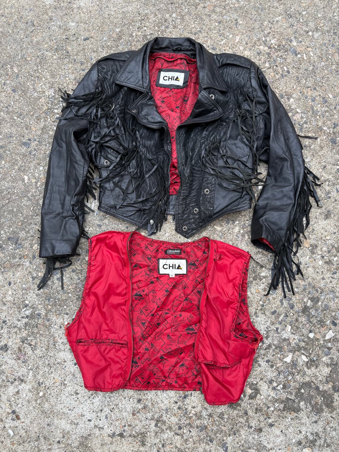 CHIA leather jacket 상품이미지3