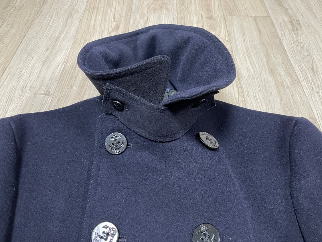 95) 40's 미군 10버튼 WW2 커지울 피코트(RRL&LVC&폴로) 상품이미지6