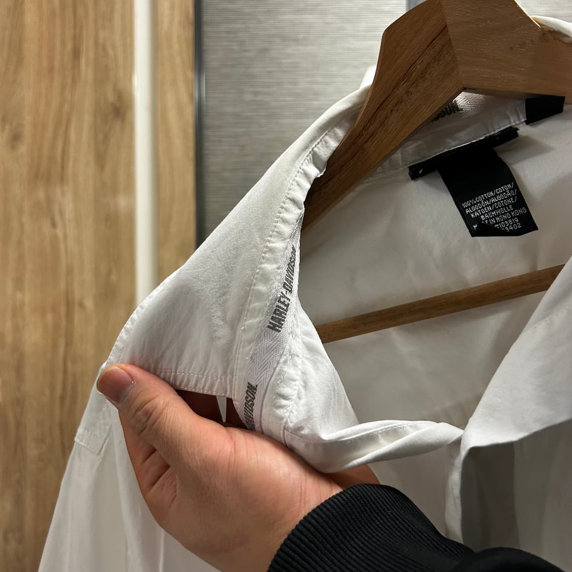 할리데이비슨 화이트 셔츠 XL 상품이미지5