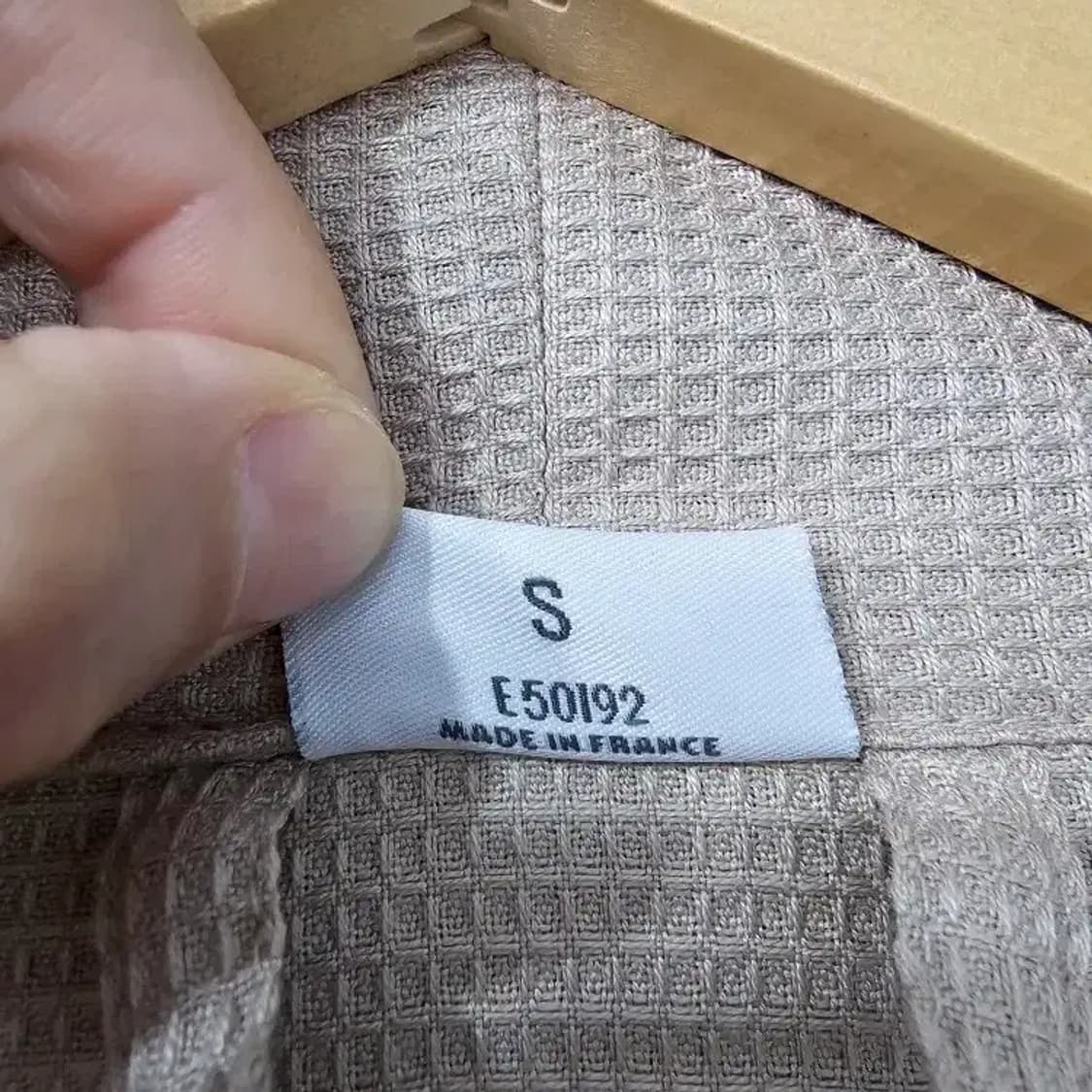 정품 루이비통 LOUIS VUITTON 베이지 와플 로브 S 상품이미지10