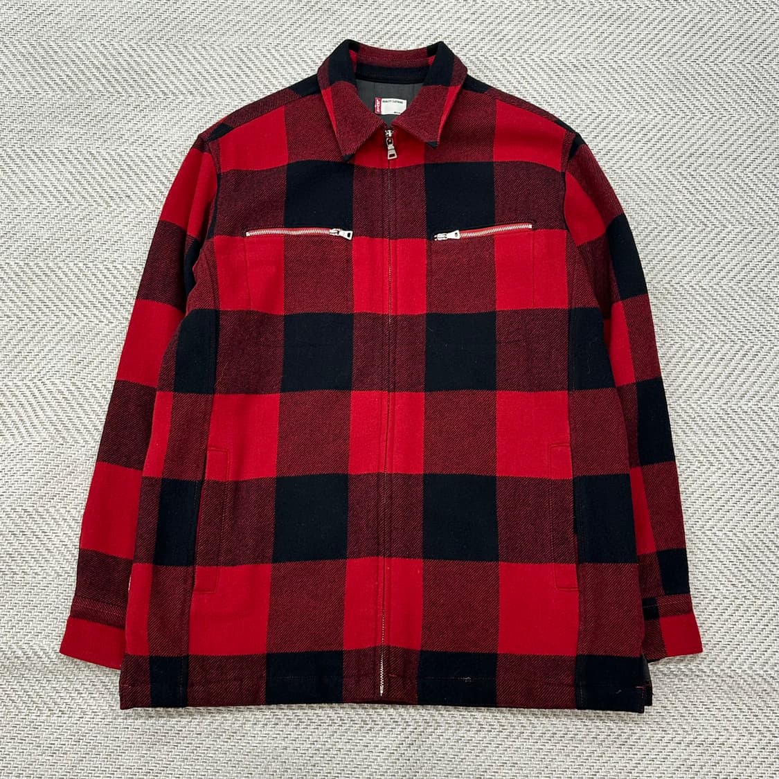 리바이스 지퍼포인트 체크자켓 r2941 상품이미지1