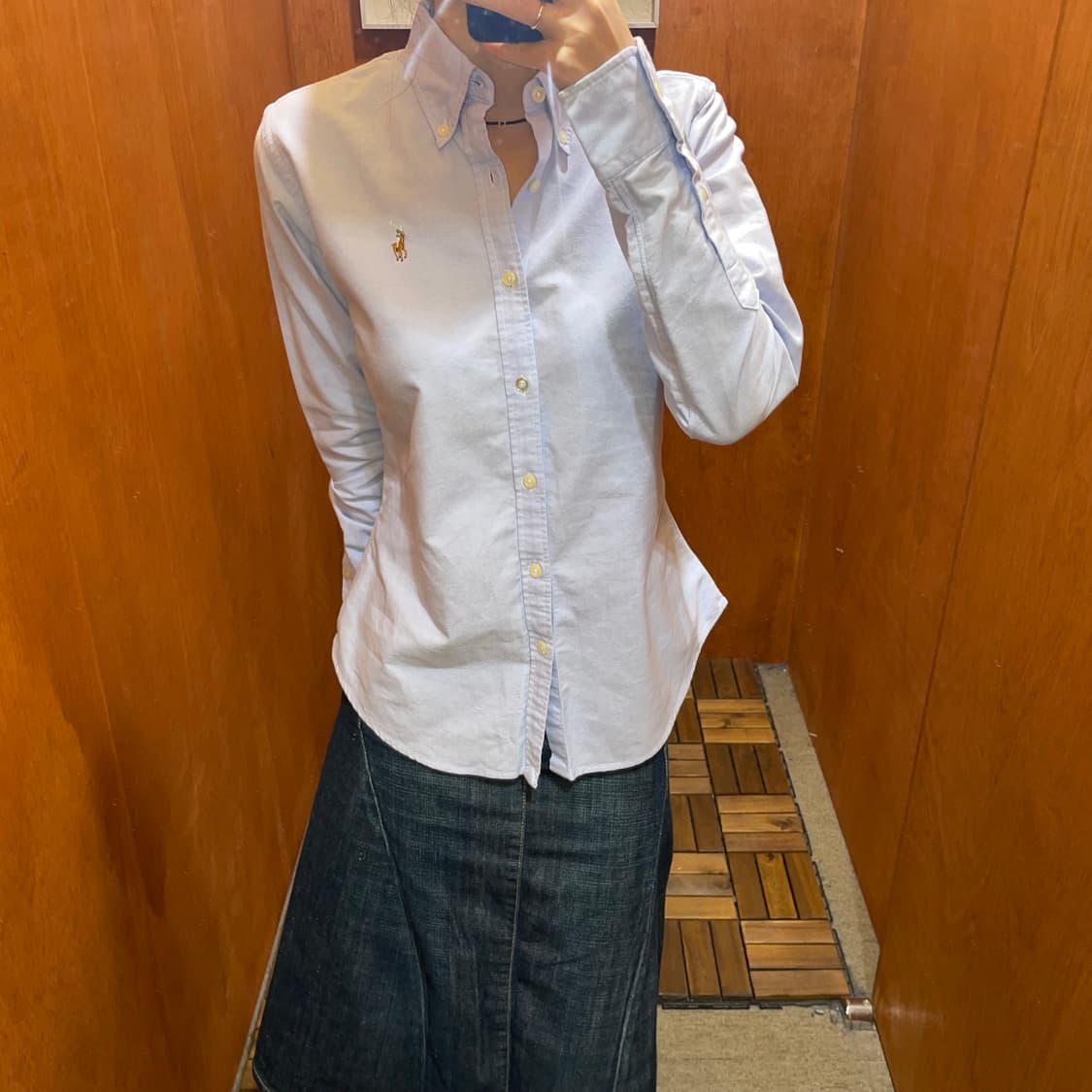  (2) POLO 폴로 랄프로렌 솔리드 셔츠 슬림핏  상품이미지1