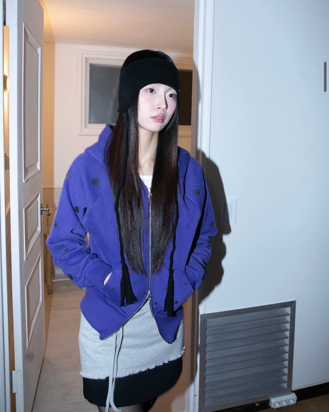 온스카 onska snowlit hoodie zip up 코이세이오빈티지 상품이미지4