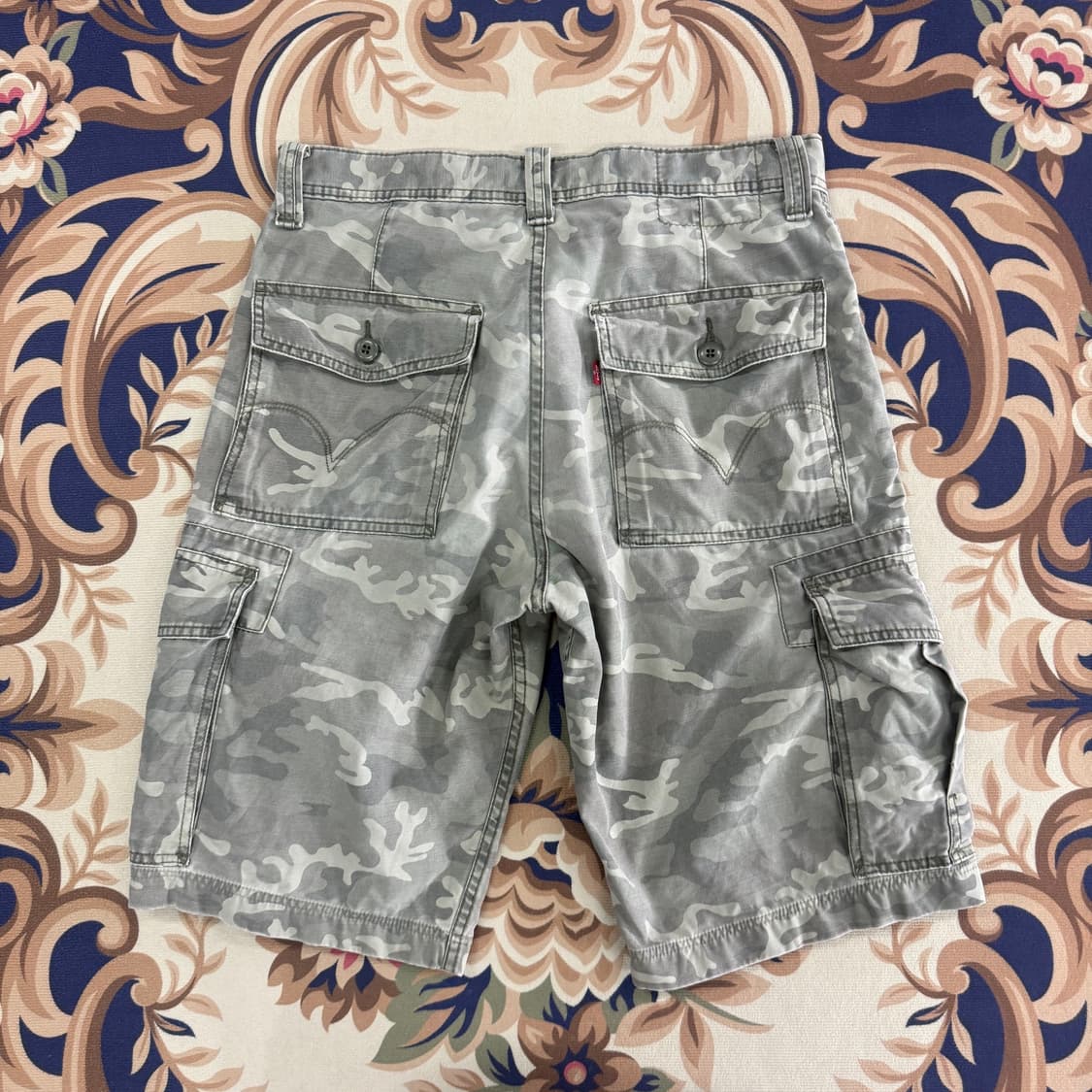 (32)00s 리바이스 Levis 카모 카고 반바지 상품이미지4