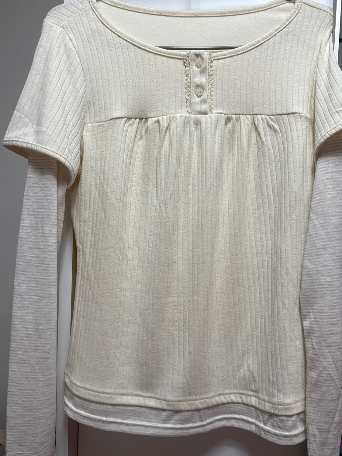 빈티지 레이어드 모리걸 롱슬리브 상품이미지1